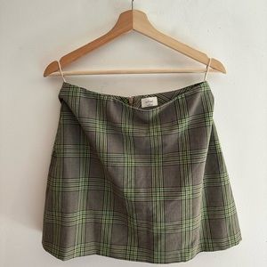 Wilfred plaid mini skirt- 90’s Clueless